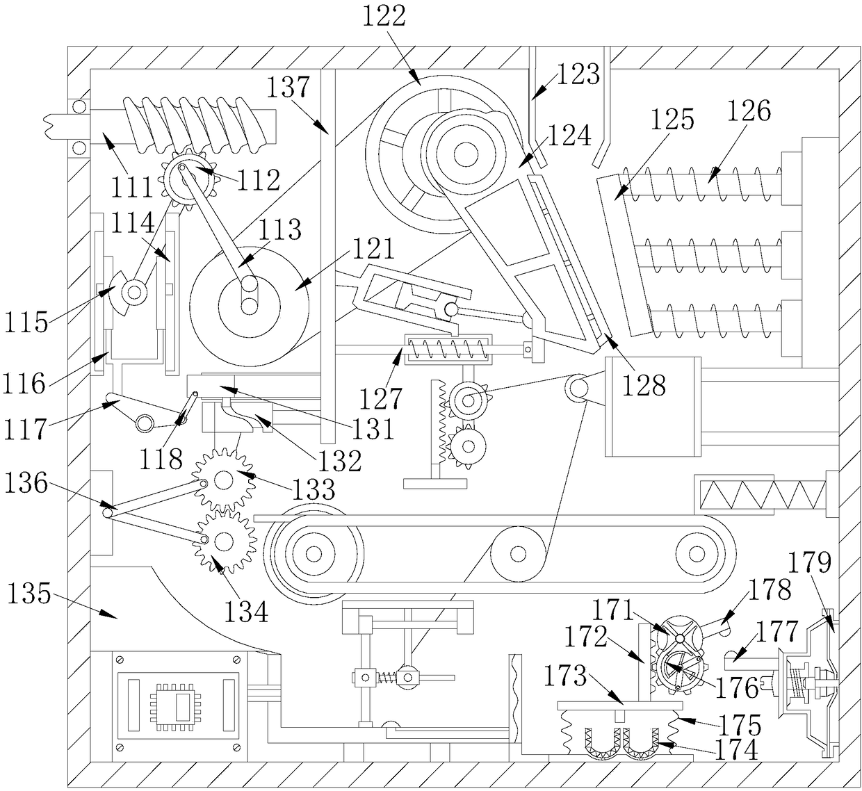 Ultra-multicore ultra-high-speed flat elevator cable testing apparatus