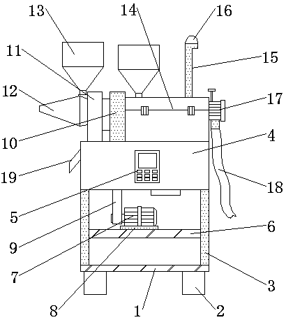 Full-automatic rice husking machine