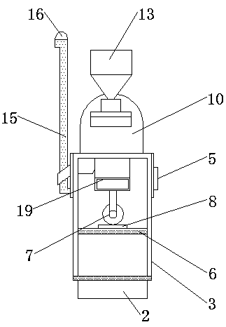 Full-automatic rice husking machine