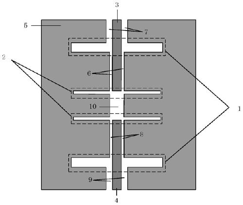 High-gain cpw differential antenna integrated with single-layer broadband filtering function