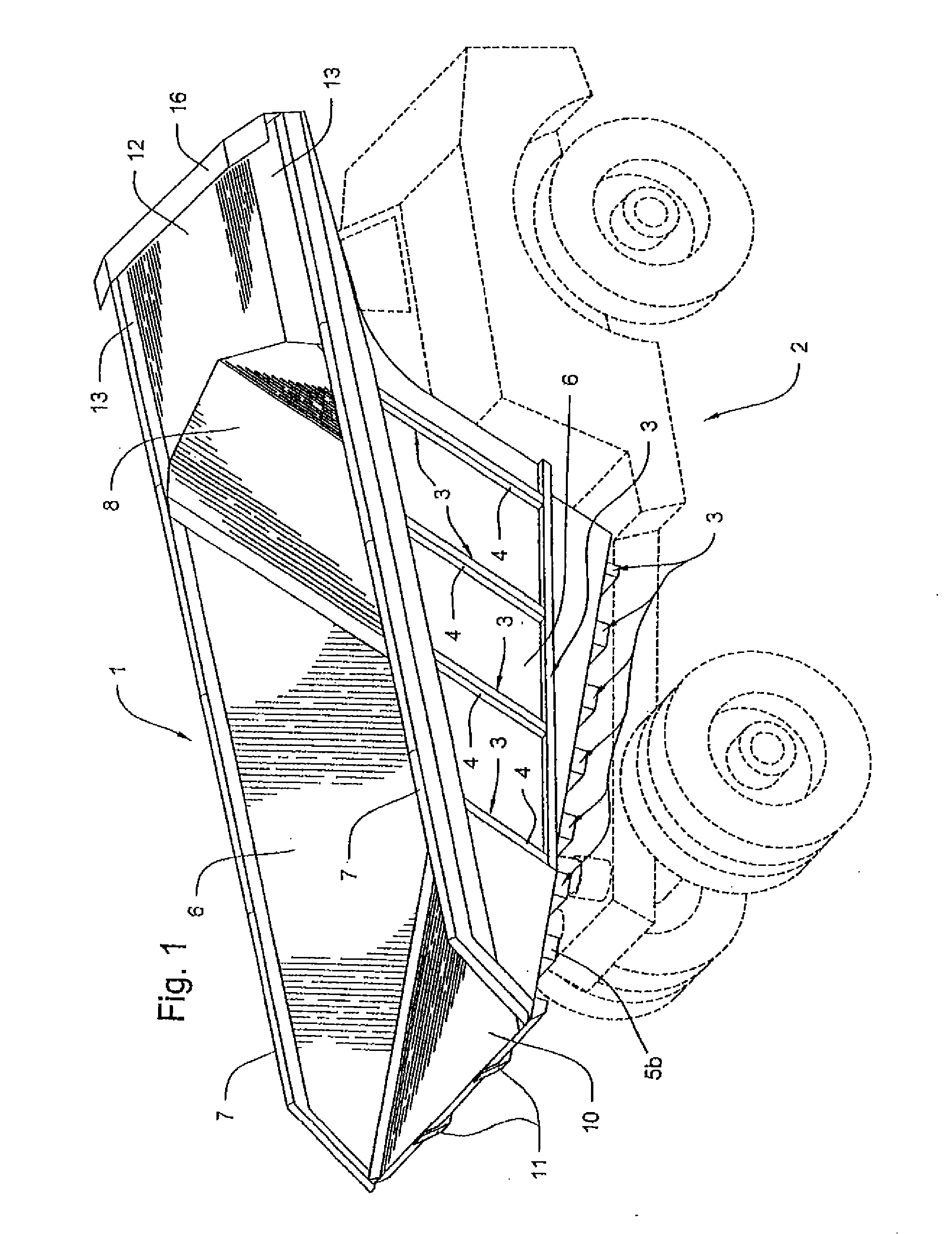 Tube-style truck body