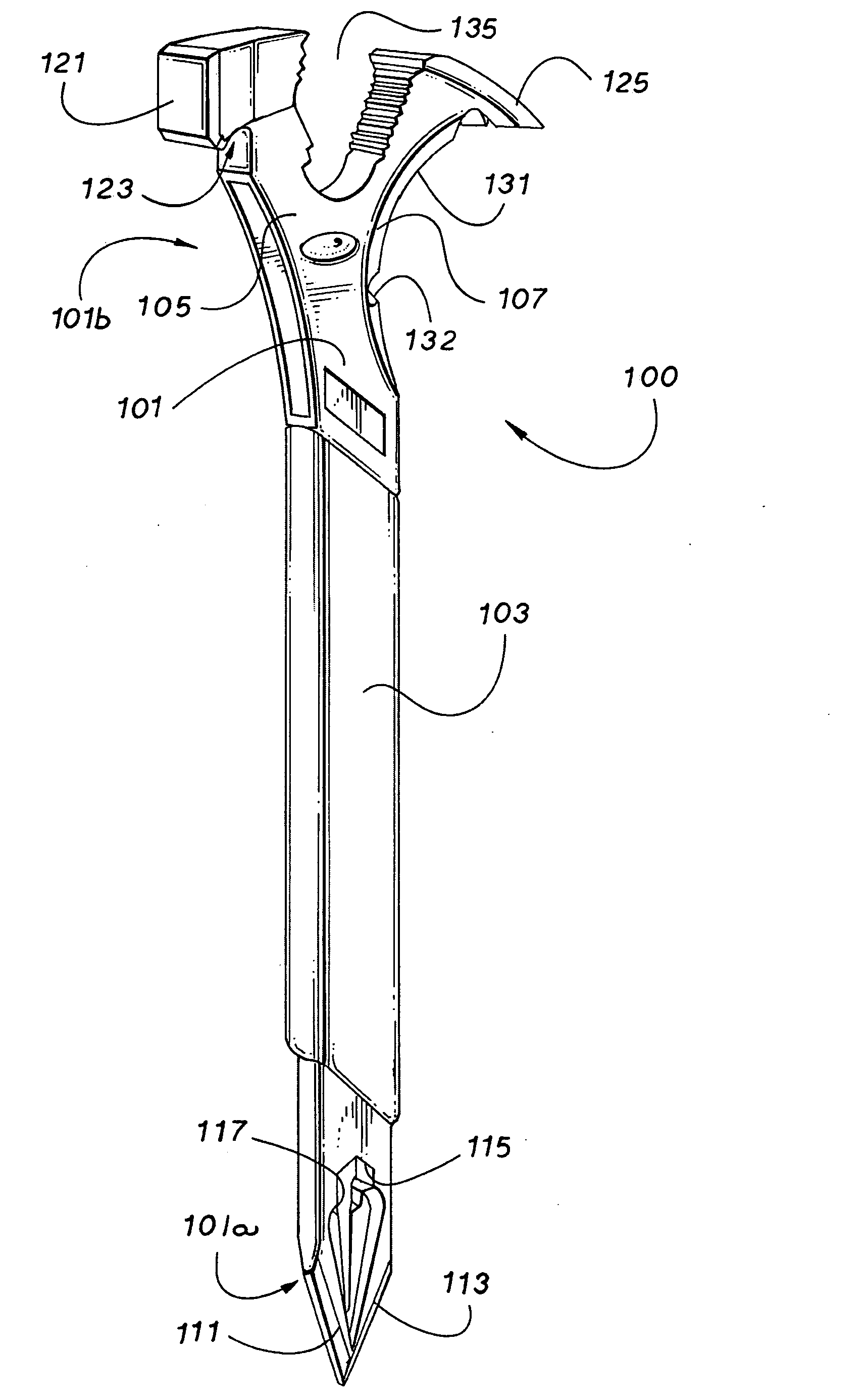 Multi-function tool for demolition