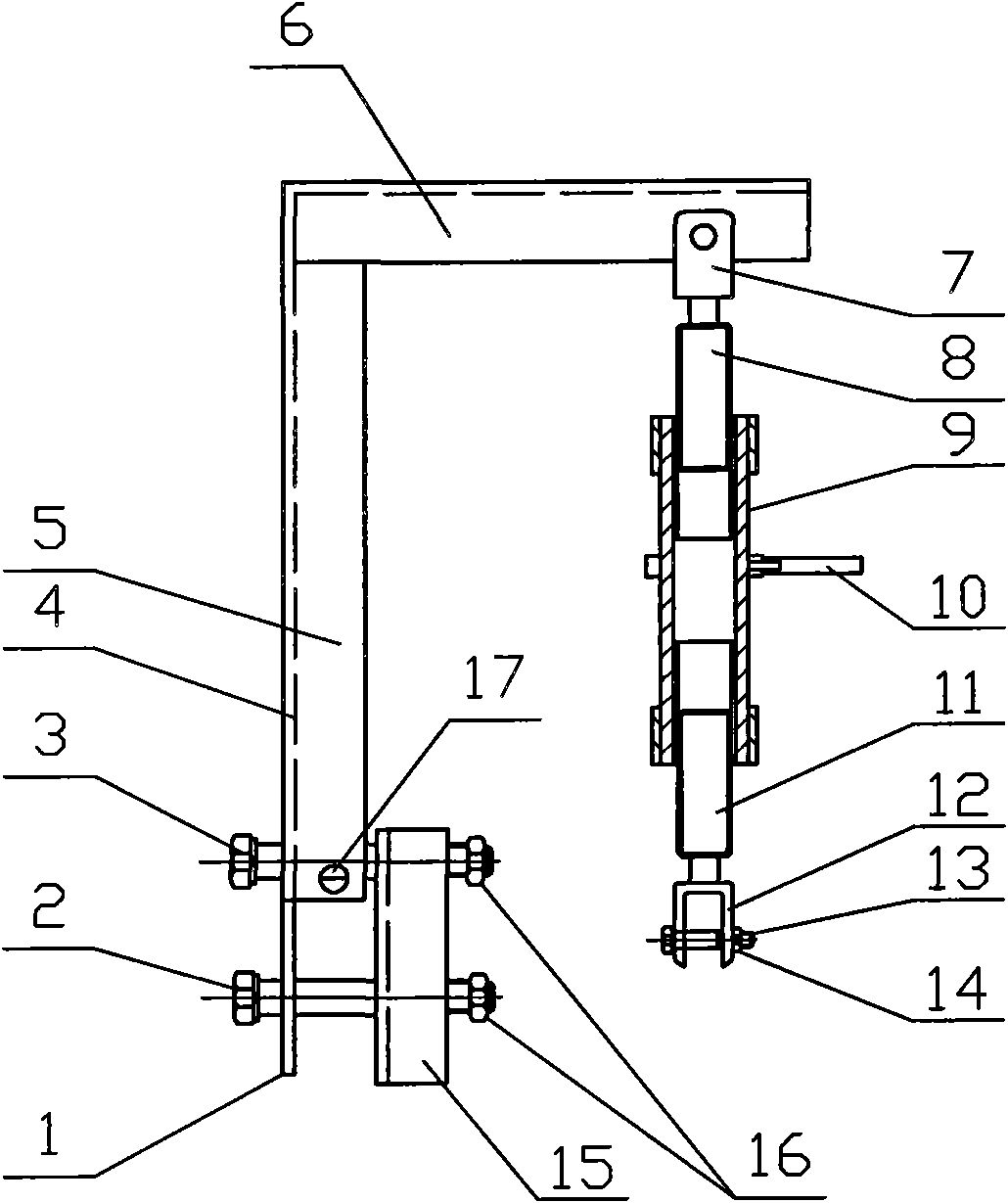 Tower ground wire universal lifting mechanism