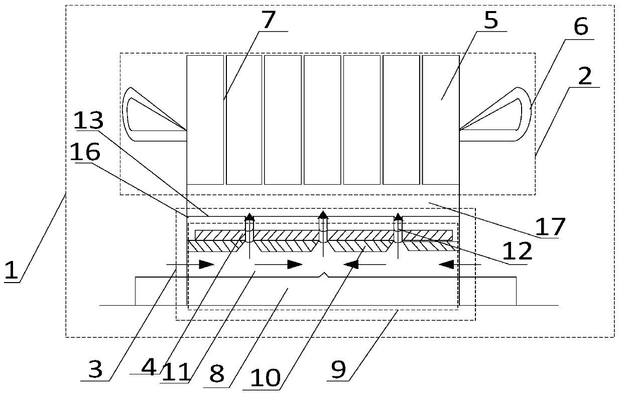 High-speed motor cooling system