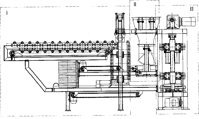 Composite wire-lacing block-building shaping machine