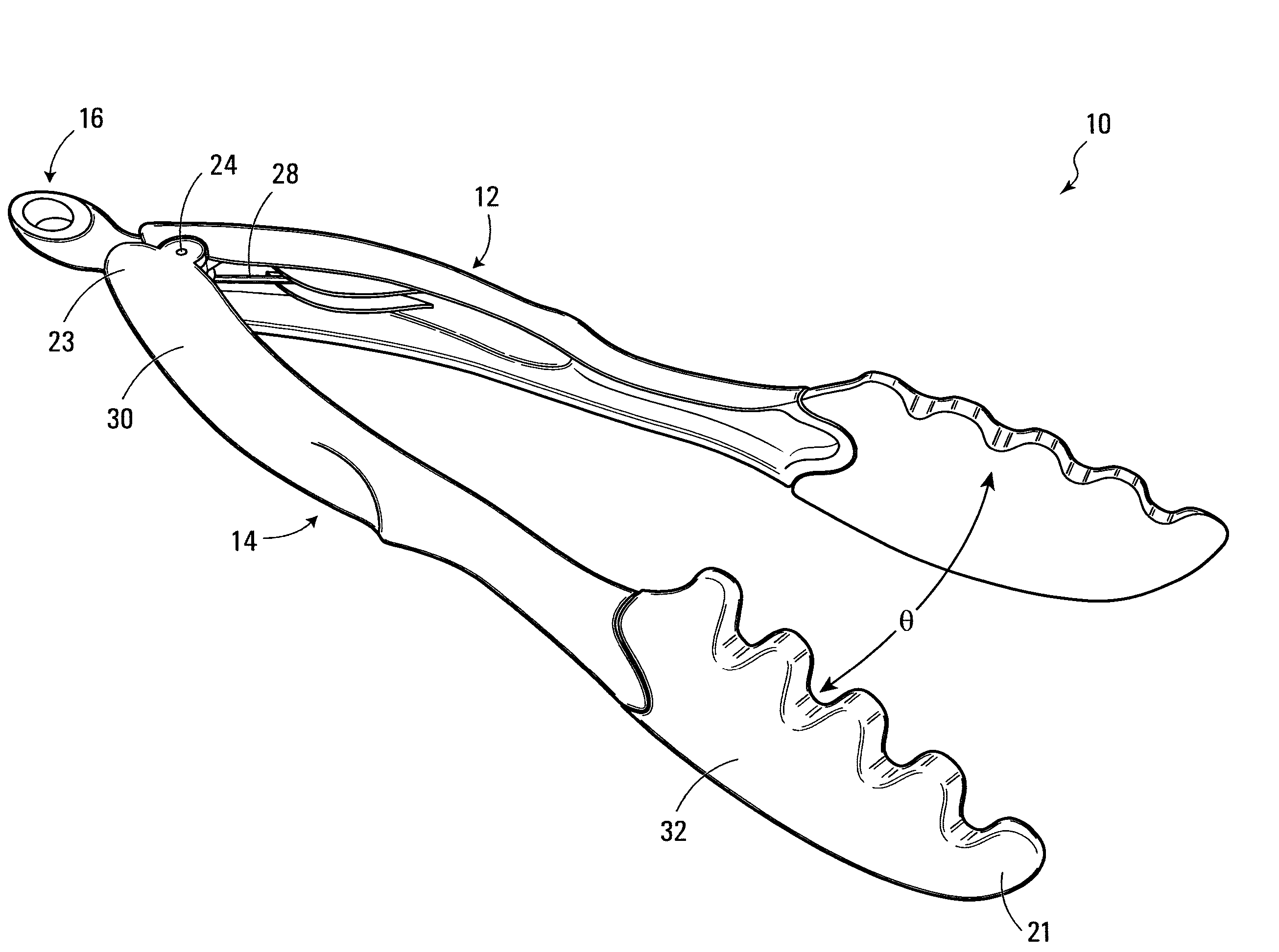 Tongs for Handling Food