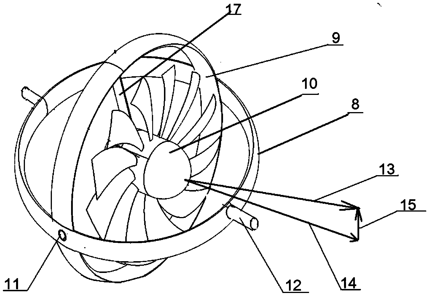 Overall arrangement of large air freighter