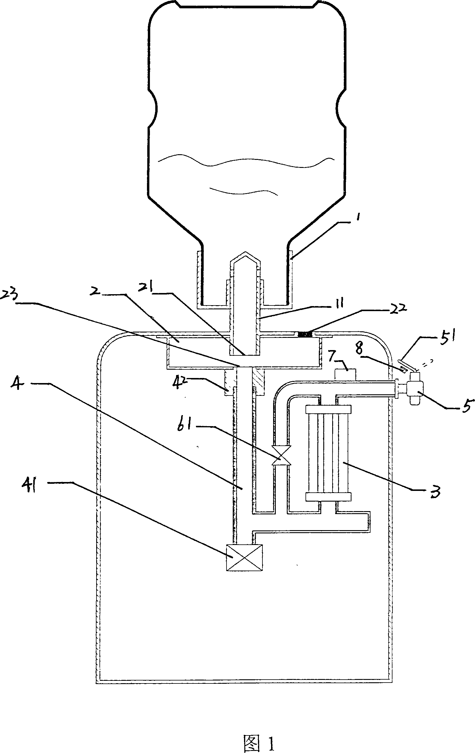 Instant-heating water drinking machine