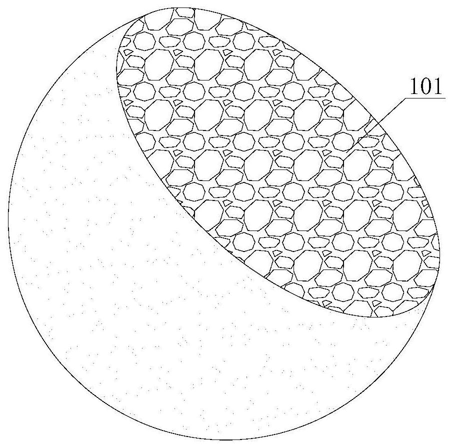 High-stability silicon-carbon negative electrode material and preparation method thereof