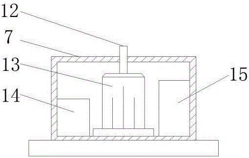 LED flood light capable of rotating in multiple angles