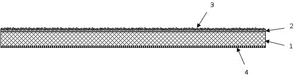 Self-cleaning waterproof sunshade fabric and preparation method thereof