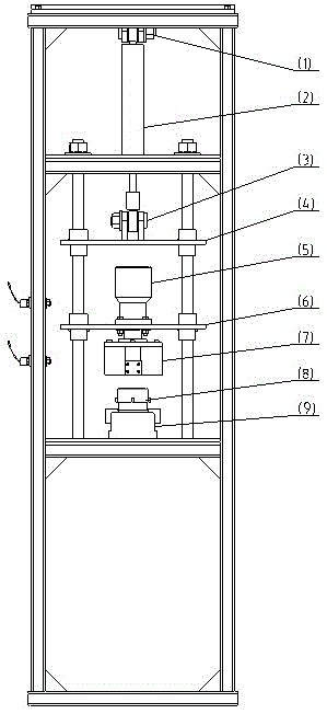 Automatic water meter cover machine