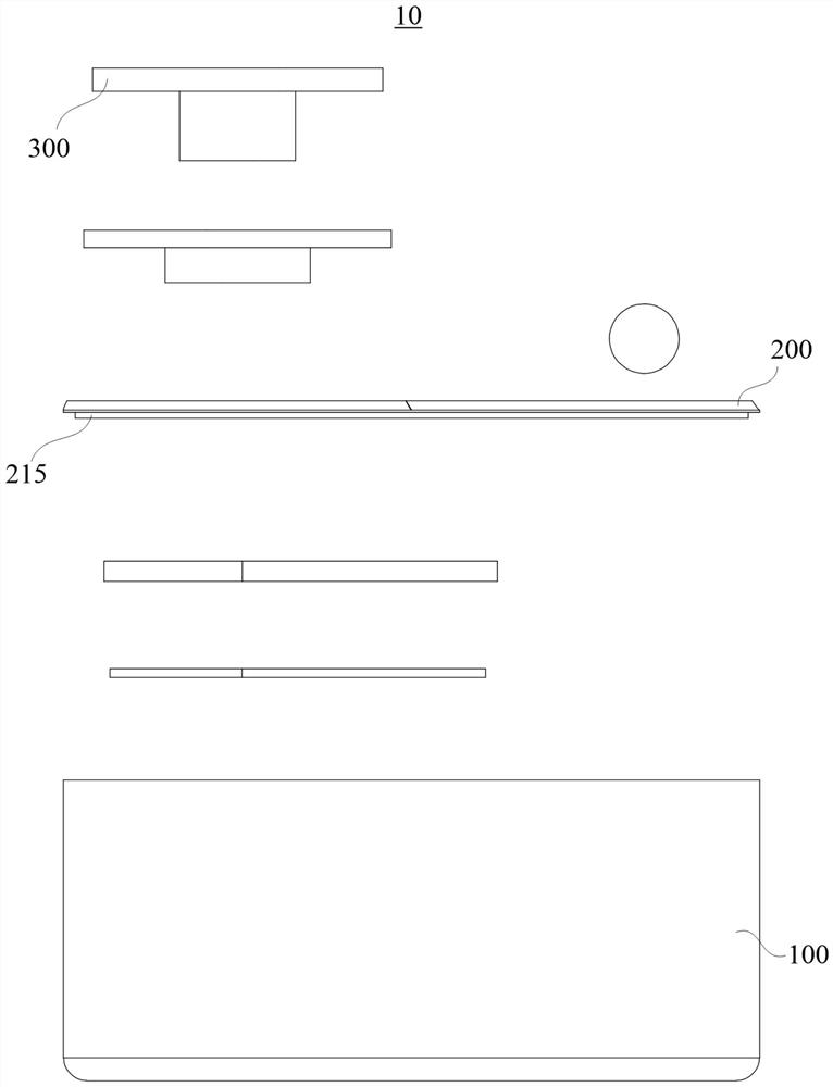 Button cell packaging structure and button cell