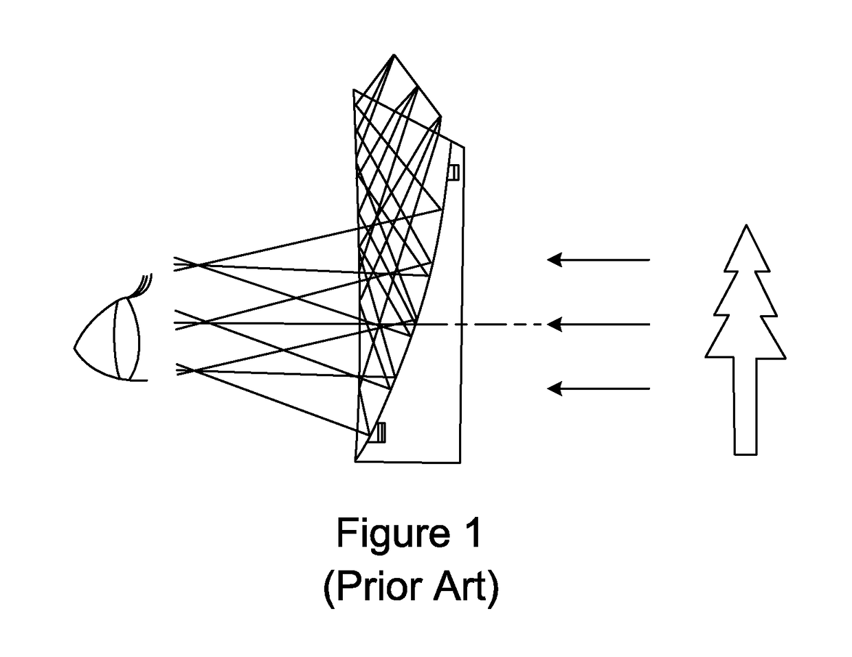 Method of immersive rendering for wide field of view