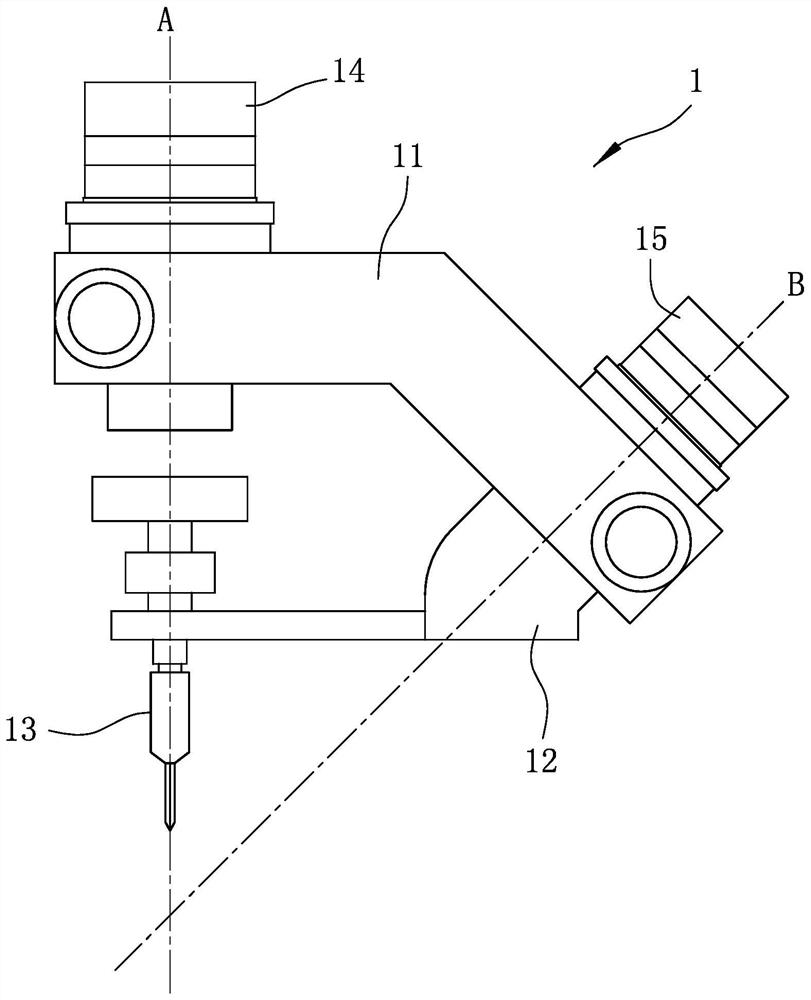 Water jet cutting device