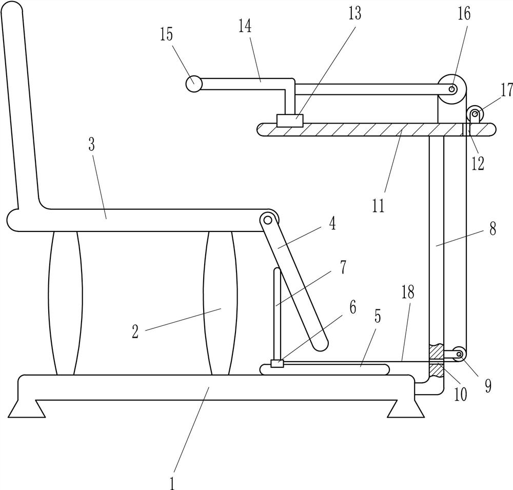 Exercise equipment for rehabilitation of patients with leg bone injuries