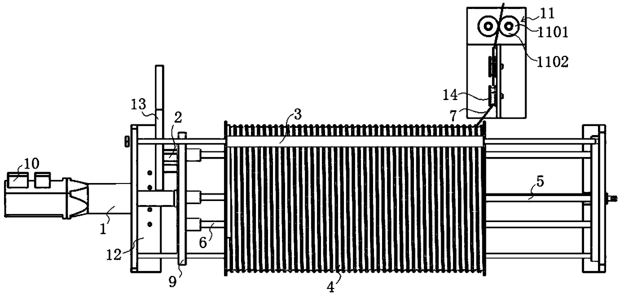 Shuttle vehicle power supply device