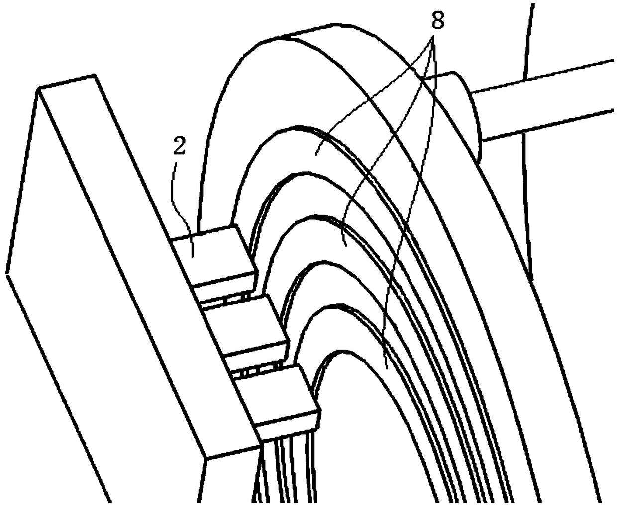 Shuttle vehicle power supply device