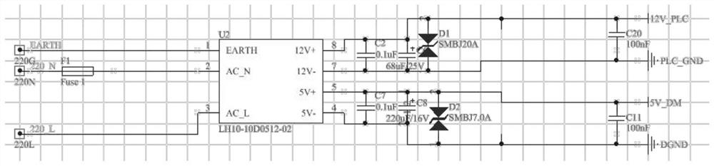 Lighting switch intelligent control system and method for existing building