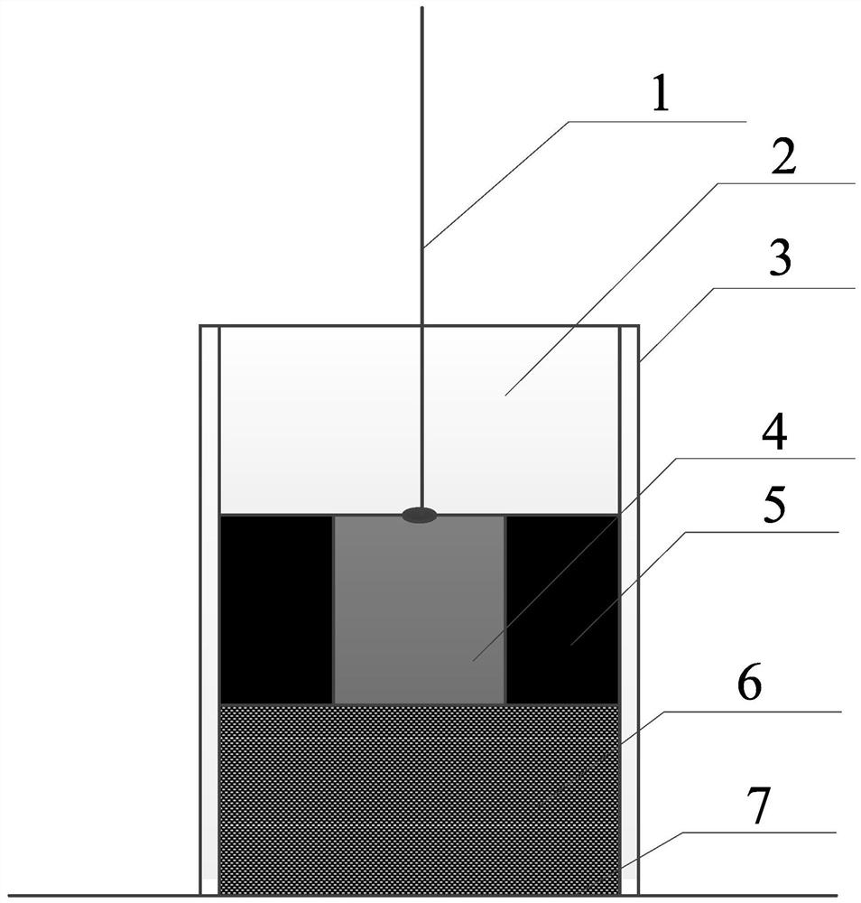 Corrosion detection electrode in conductive concrete environment and preparation and detection method