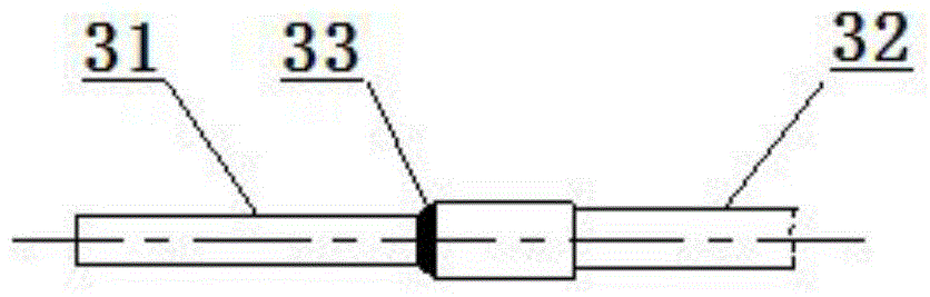 Welding method for relay contact reed assembly