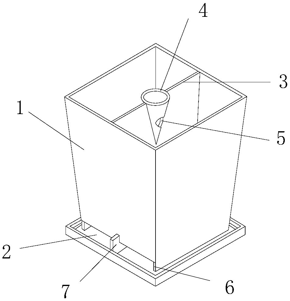 Device suitable for multi-chamber root-splitting culture of symbiotic plant root system