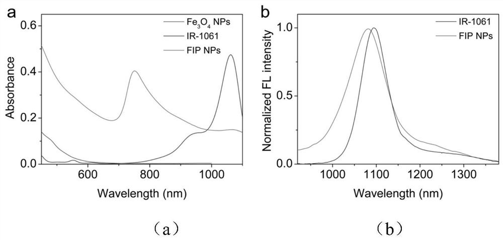 Multifunctional polymer diagnosis and treatment integrated nano probe, preparation method and application thereof