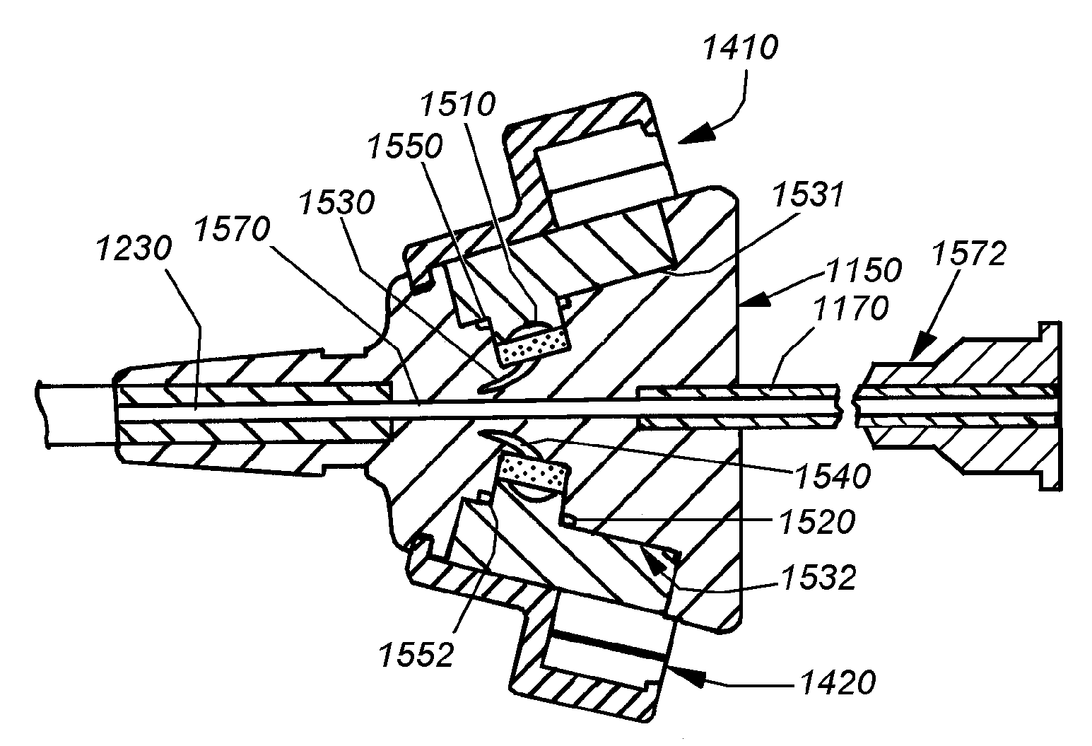 Pressure sensing catheter