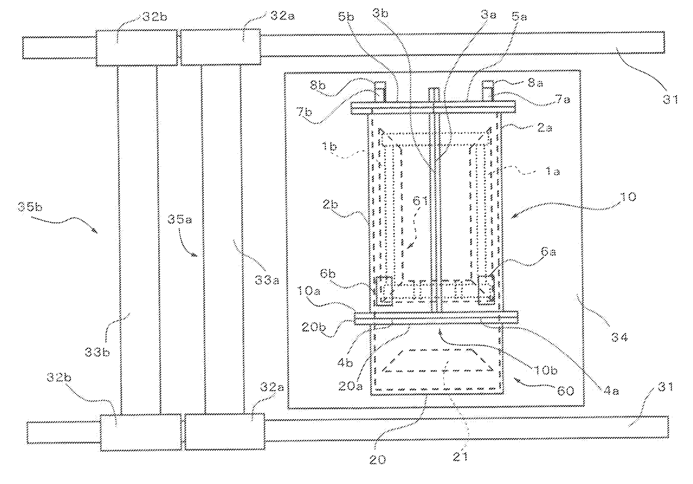 Transformer transporting/assembling method and u-shaped iron core assembling device