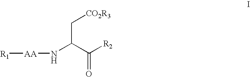 Dipeptide apoptosis inhibitors and the use thereof