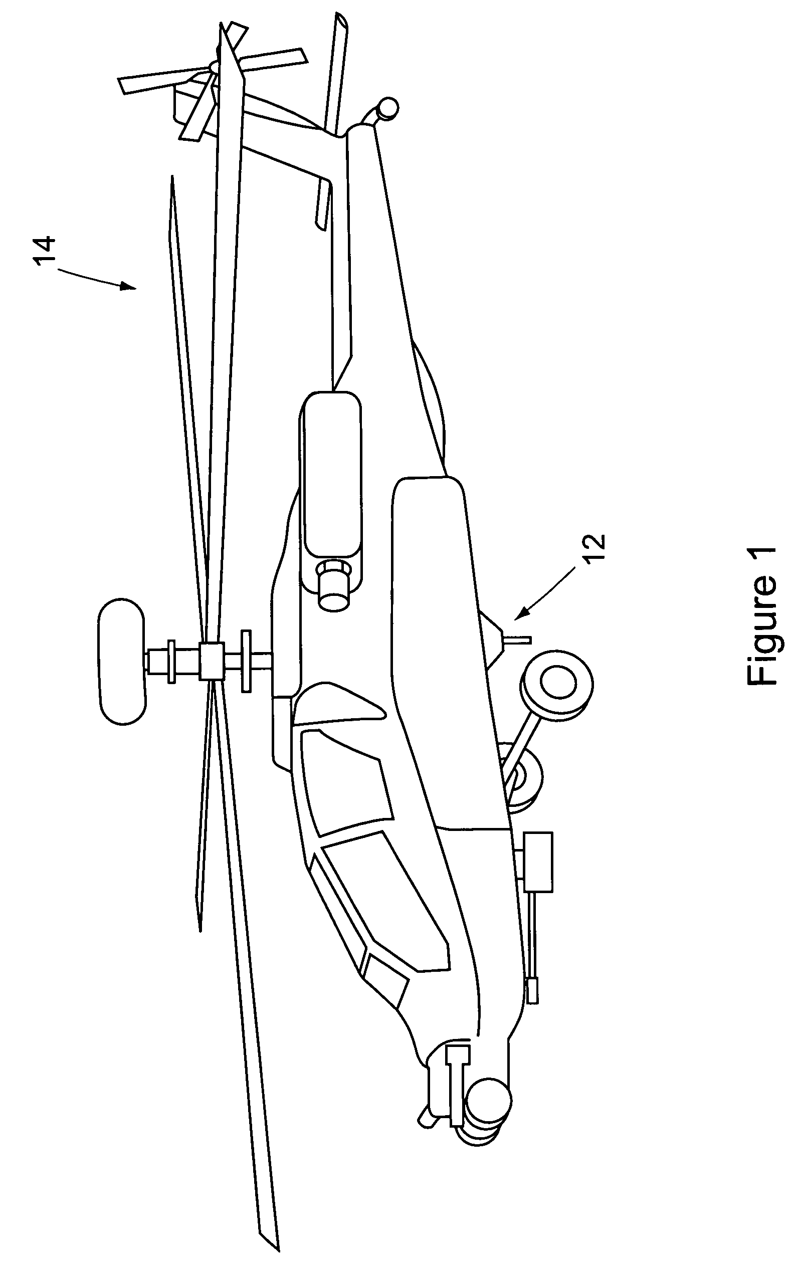 Landing assist apparatus eccentric bushing