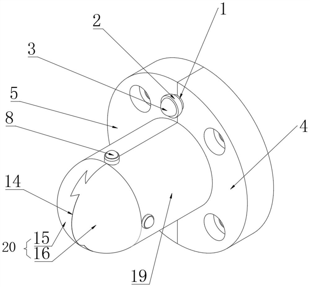 A Compensation Mechanism with Controllable Deflection and Expansion Radius of Crack Tip Passivation