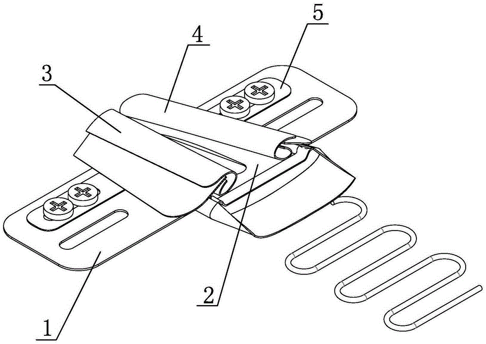 Middle quilting bridle and quilting method