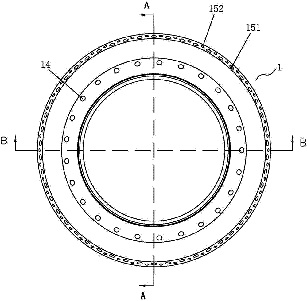 An inner firearm, an outer firearm and a cooker burner