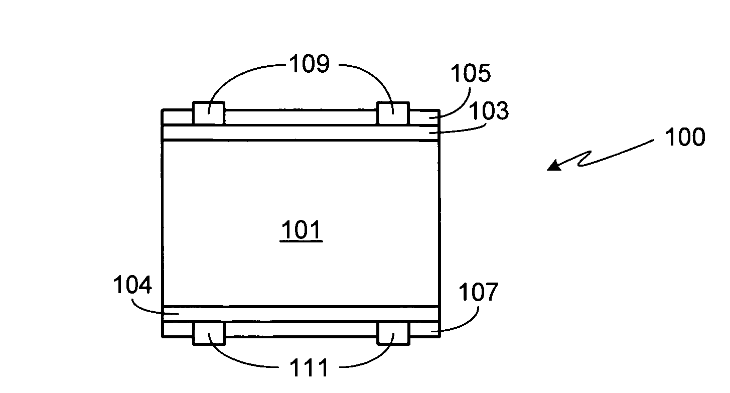 Bifacial solar cells with overlaid back grid surface