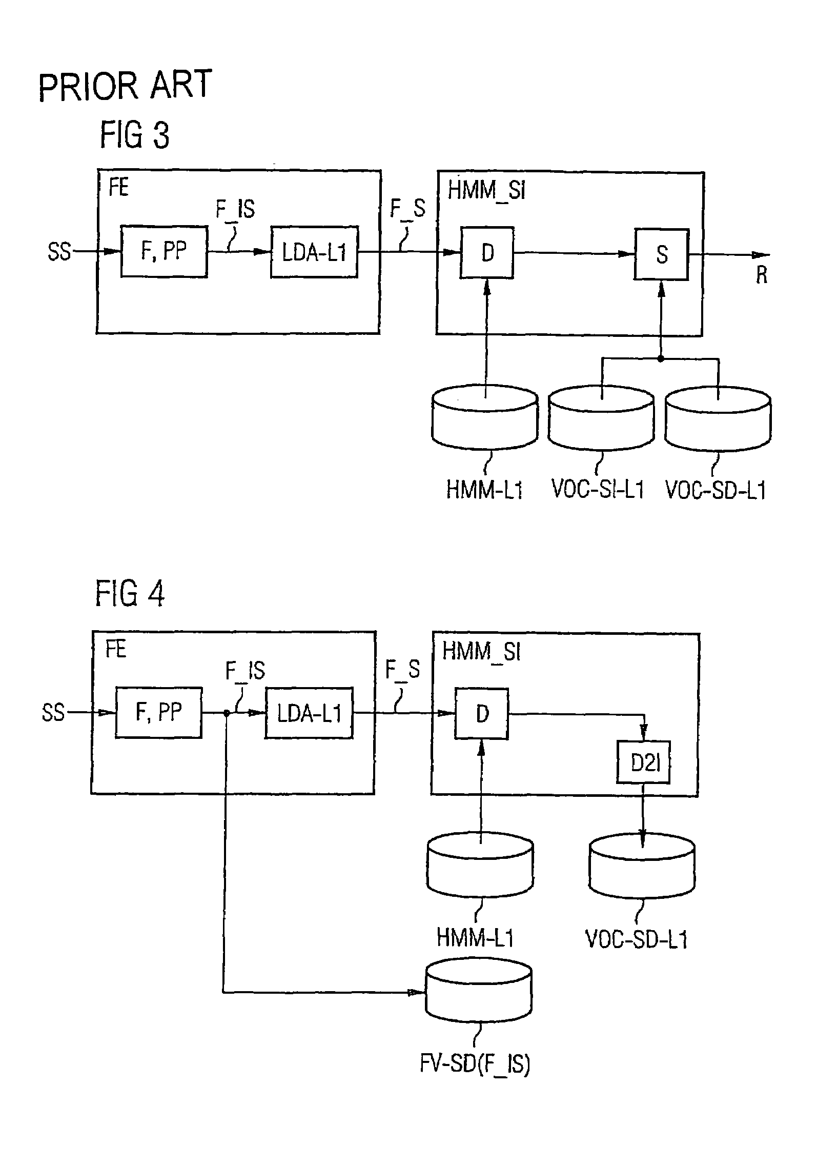 Speech recognition with language-dependent model vectors