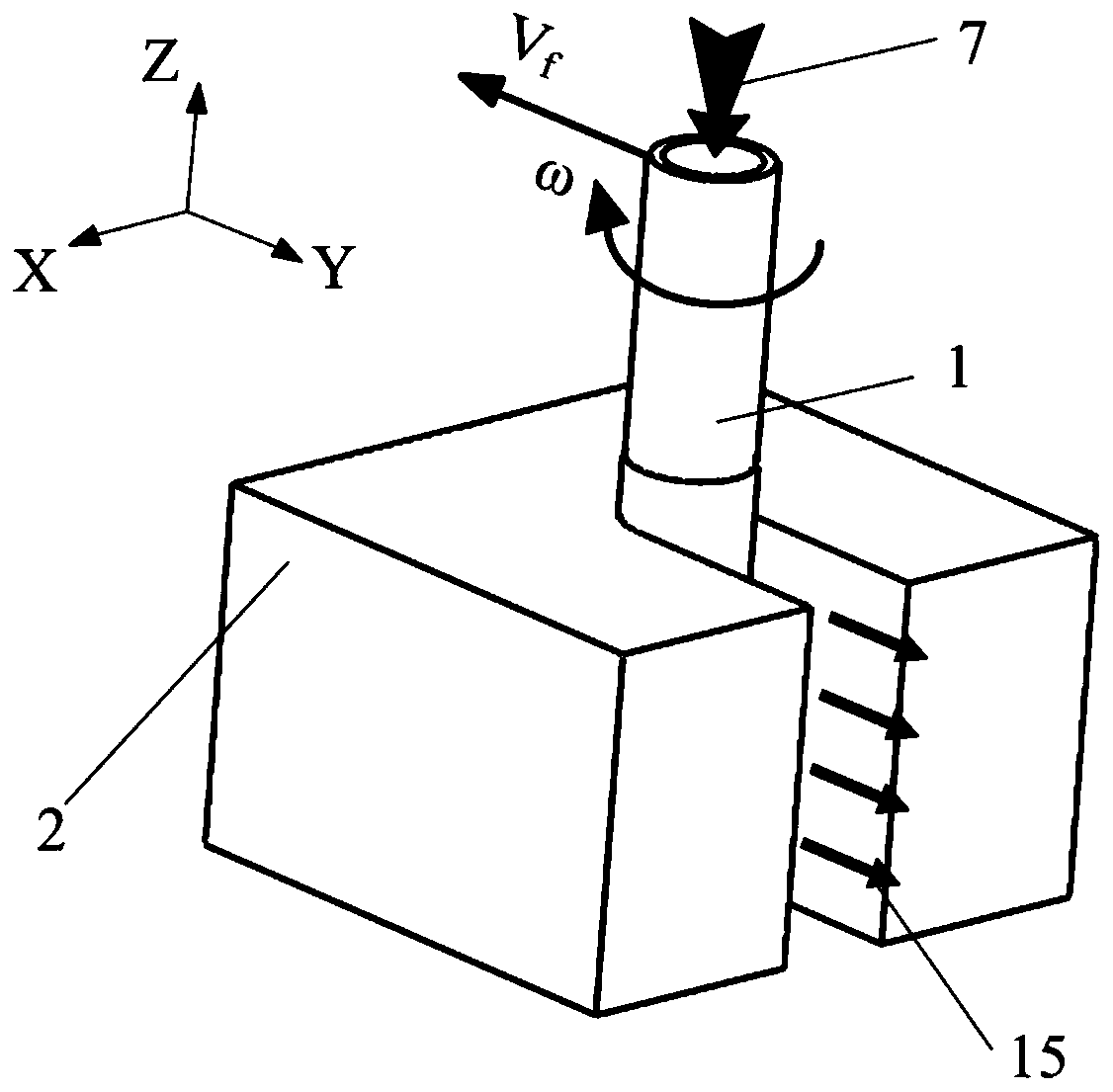 System and method for machining integral blisks with auxiliary flushing electrolytic milling