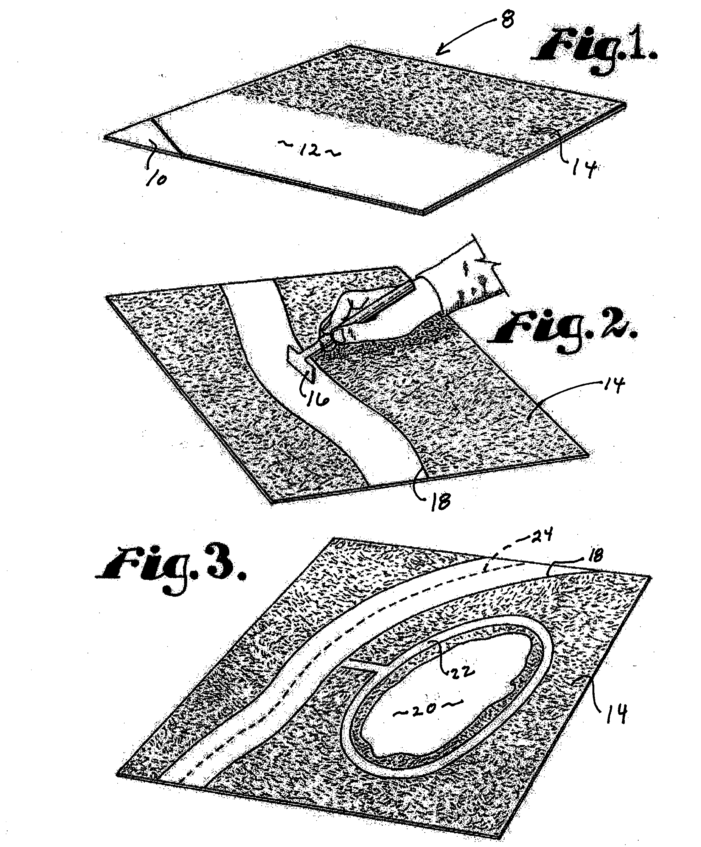 Simulated turf and method of making same