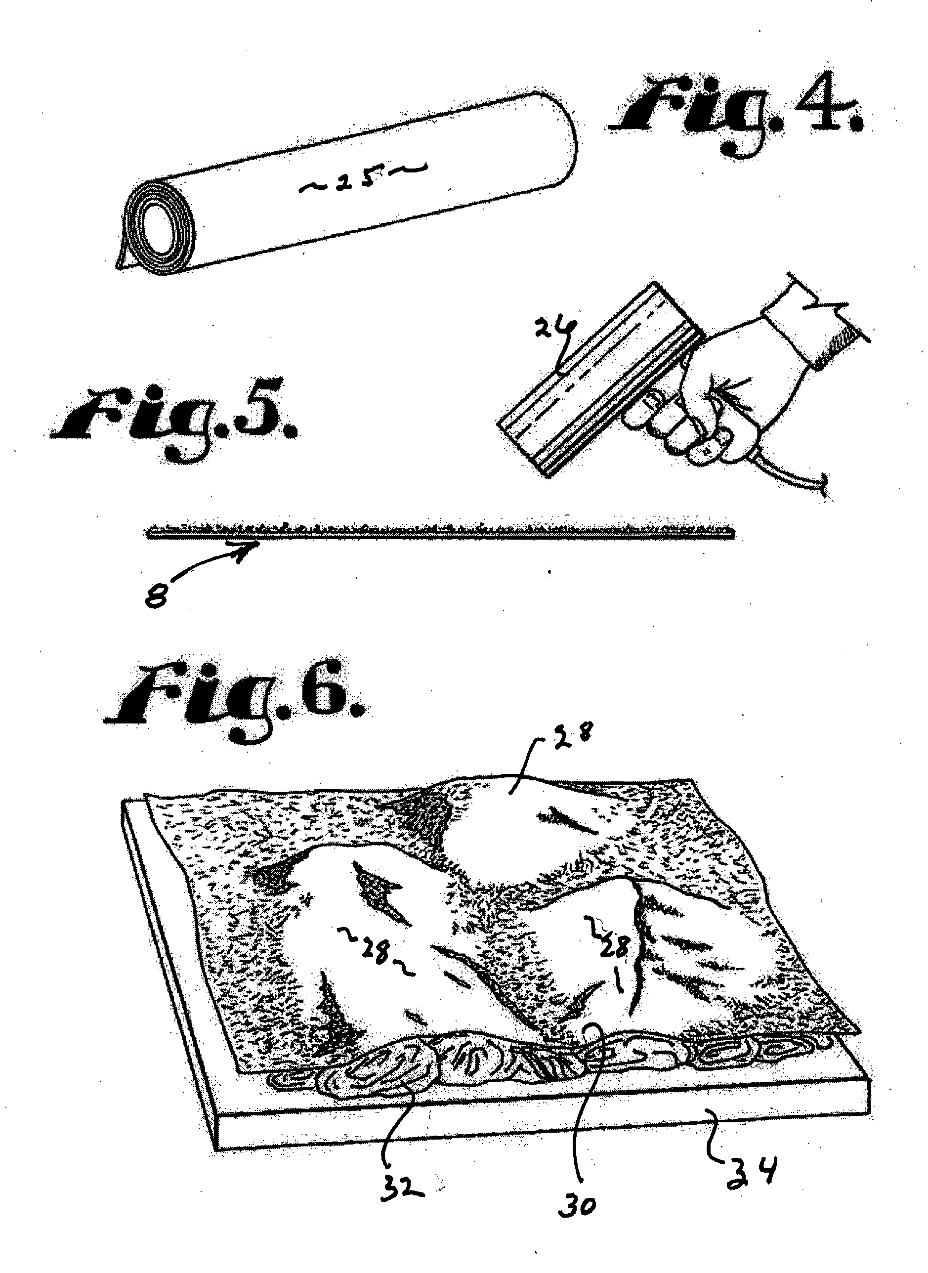 Simulated turf and method of making same