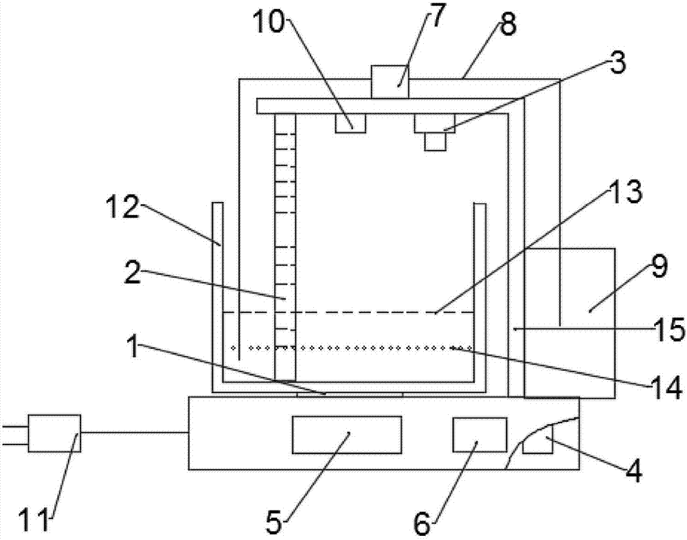 Water level control device based on machine vision during rice cooking