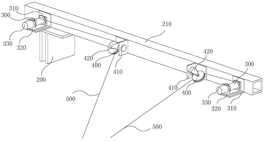 Rope parallel robot for overhauling large vertical storage tank