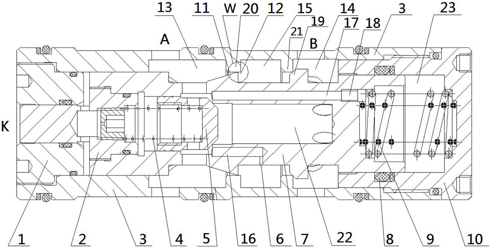 Balance valve and engineering machine