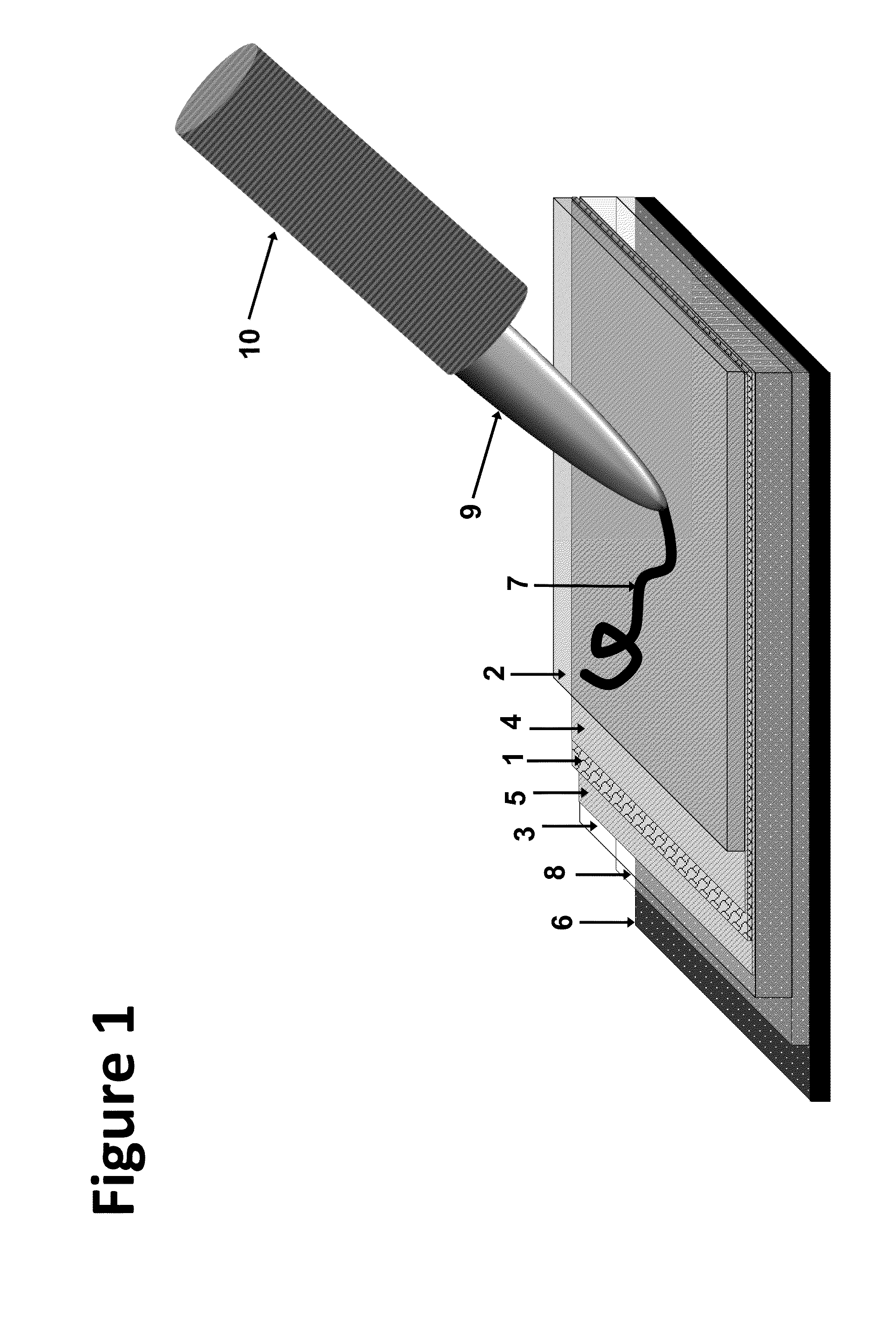 Electronic Writing Device With Dot Pattern Recognition System