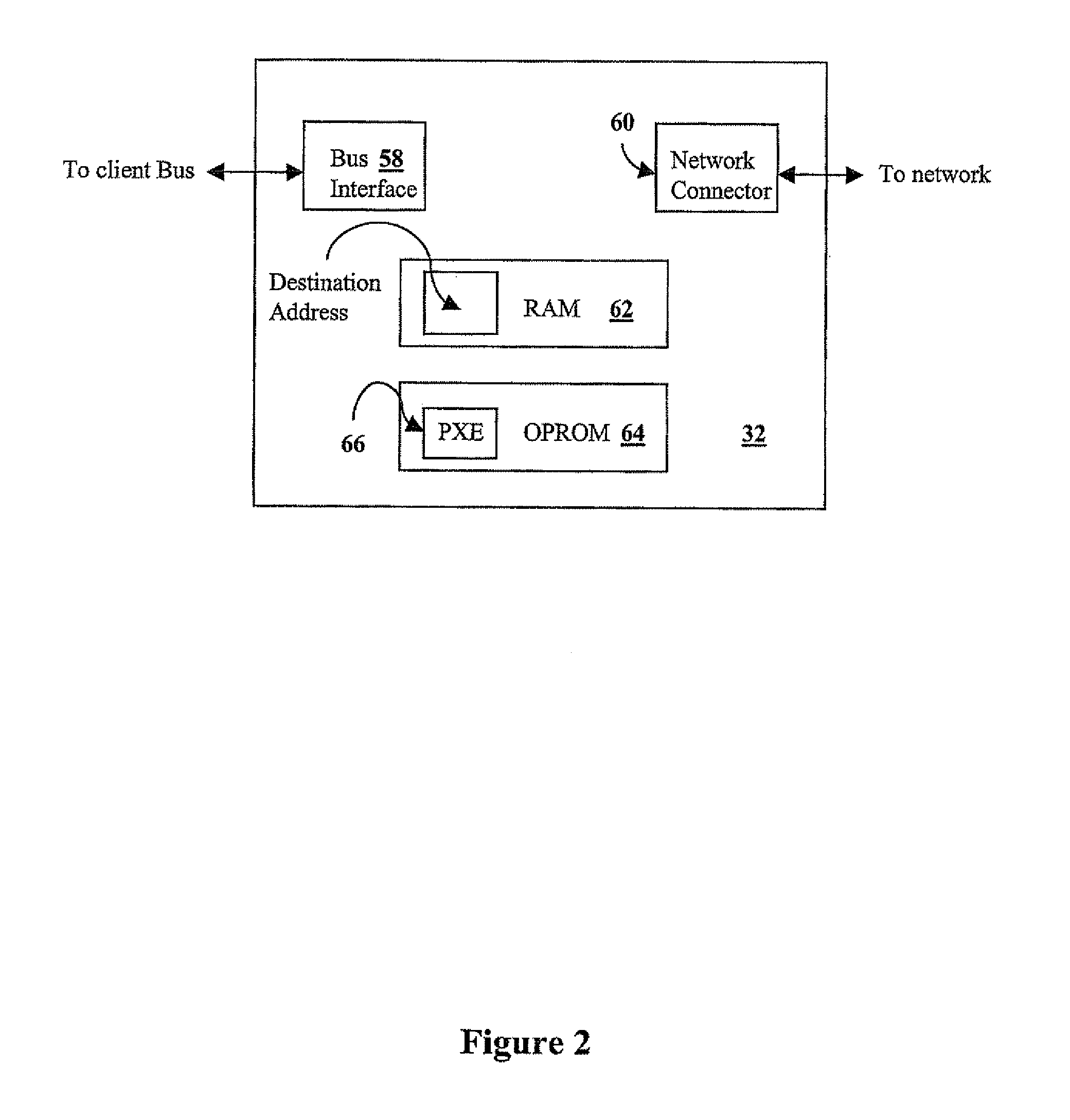 System for and method of streaming data to a computer in a network