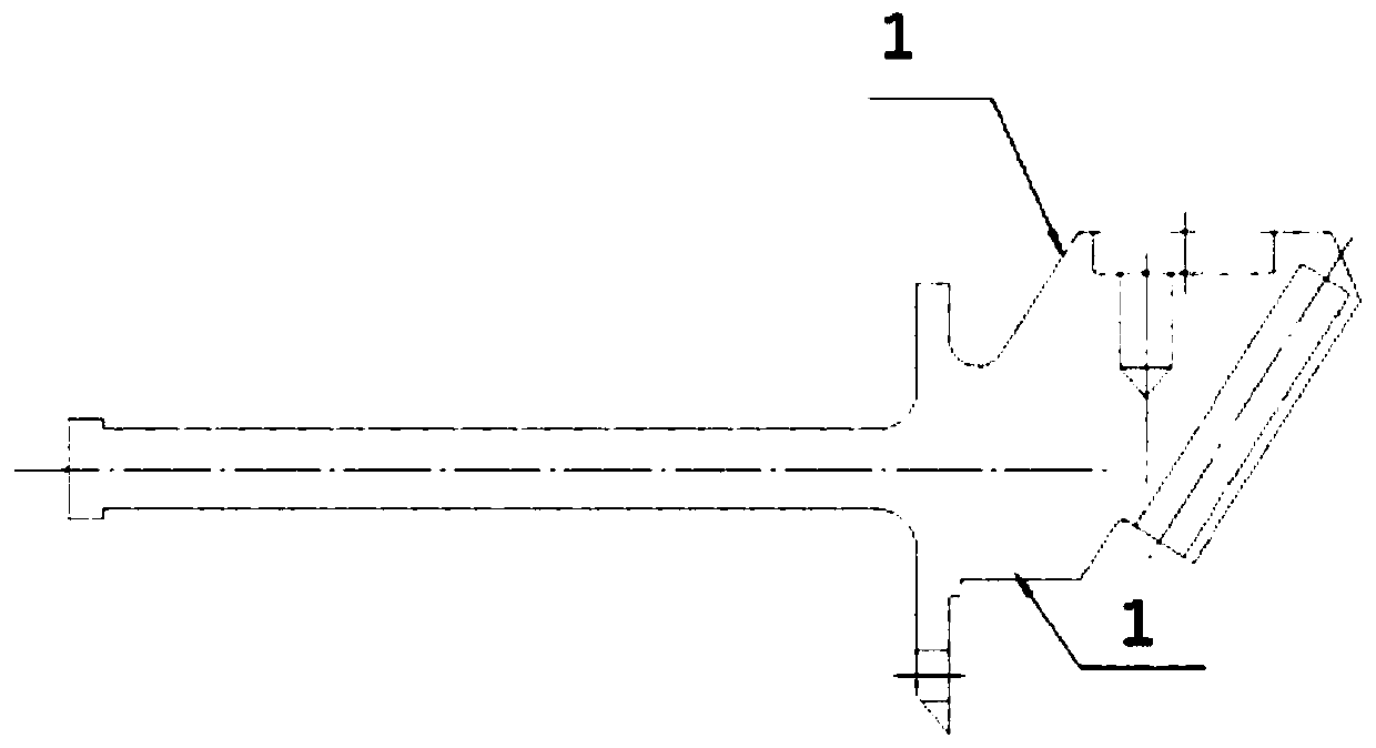 Complex structural part clamp