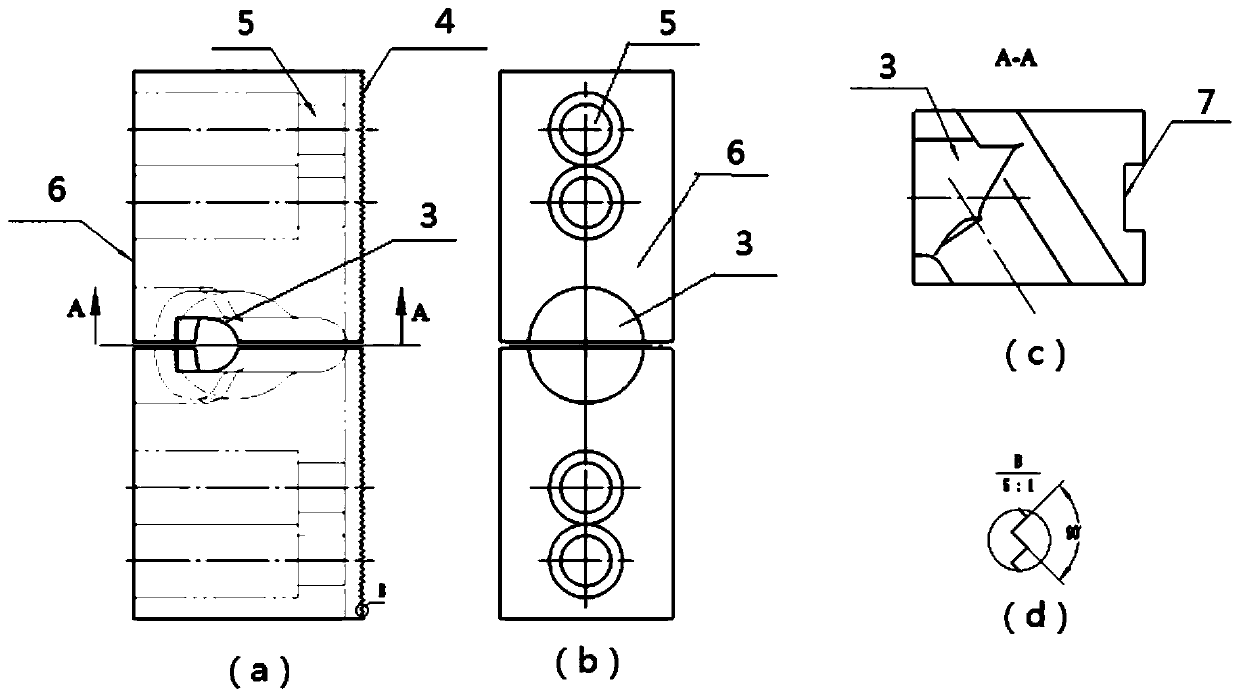 Complex structural part clamp