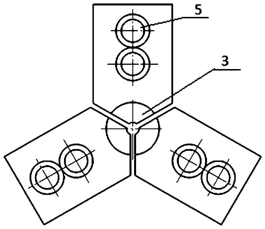 Complex structural part clamp