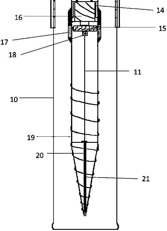 Rapid soil moisture detection device suitable for different soil textures