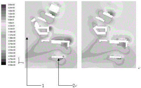 An architectural design method based on wind pressure map visualization