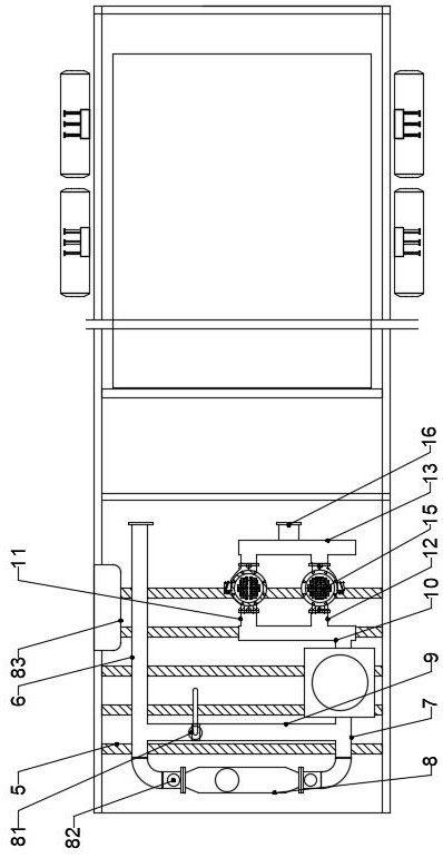 Mobile closed cooling tower performance detection platform